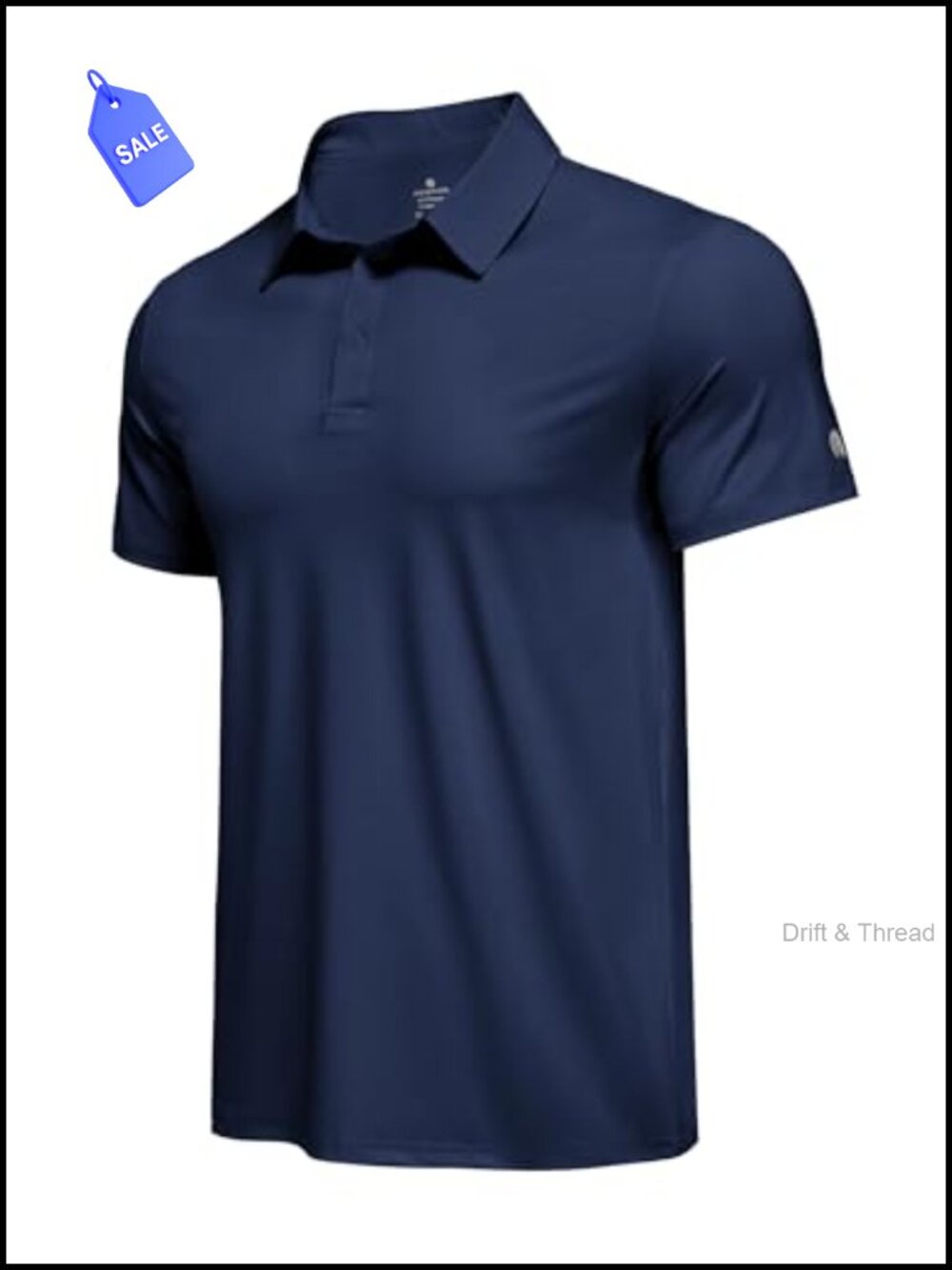 Men's UPF 50+ Moisture Wicking Golf Polo Shirt